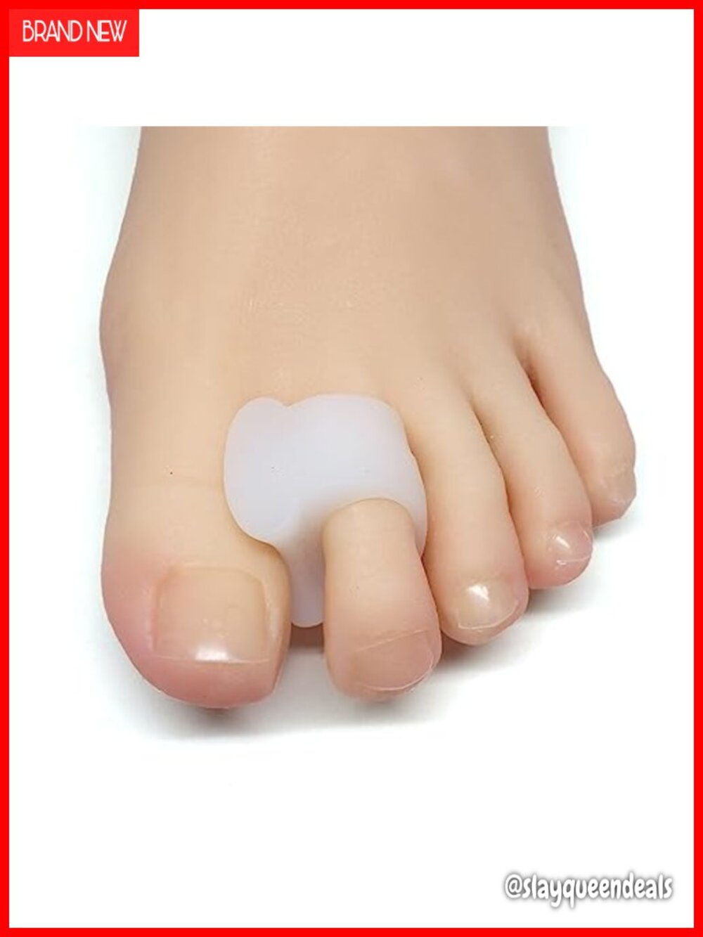Gel Toe Spacers Bunion Corrector Overlapping Toes 4 Count